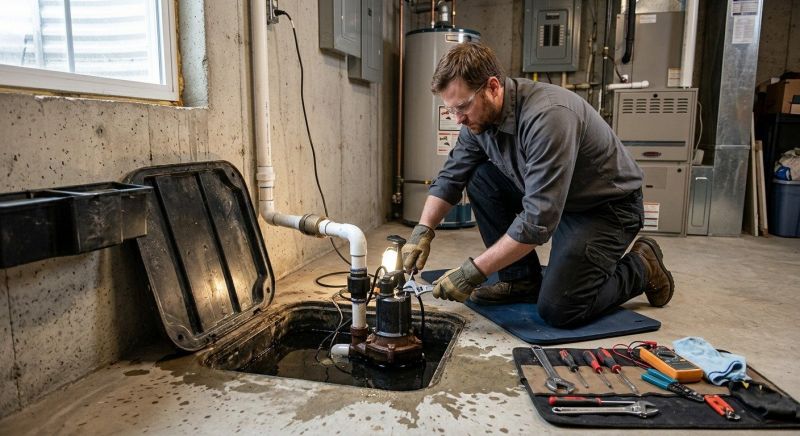 Basement Sump Pump Service in Mobile, AL