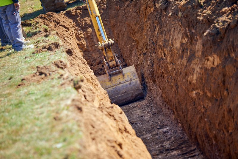 Backhoe Trenching in Houston, TX