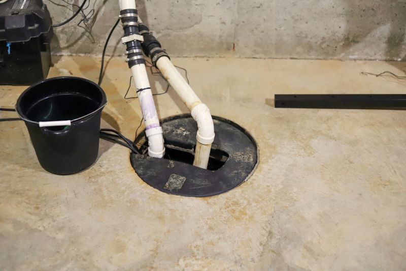 Basement Drainage Installation in Framingham, MA