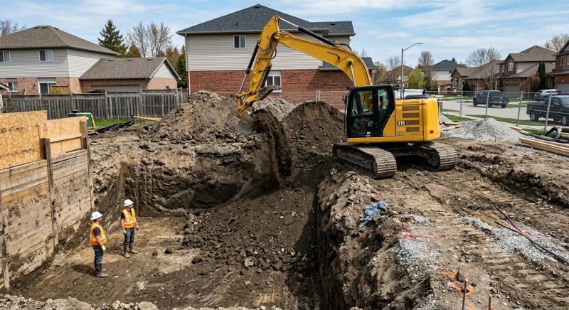 Basement Excavation in Houston, TX