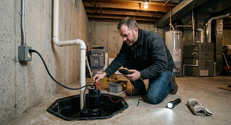 Basement Sump Pump Service in Providence, RI