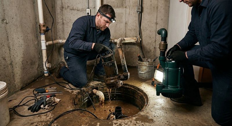 Basement Sump Pump Service in Pompano Beach, FL