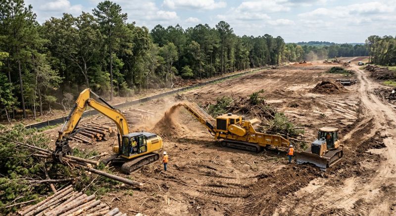 Commercial Land Clearing in Atlanta, GA