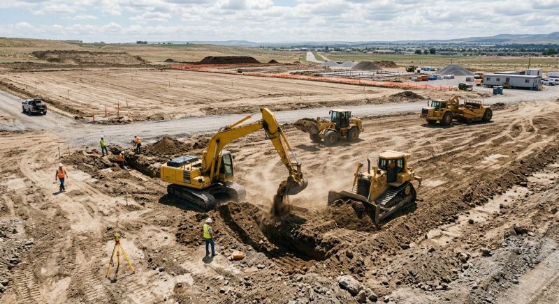 Commercial Land Preparation in Marietta, GA