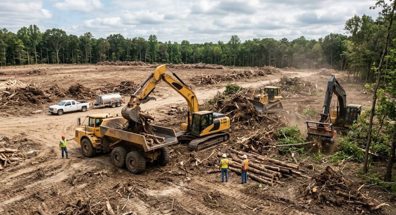 Commercial Property Clearing in Atlanta, GA