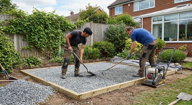 Gravel Laying in Calvert County, MD