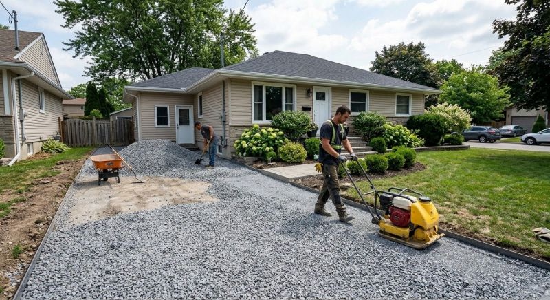 Parking Area Graveling in Waldorf, MD