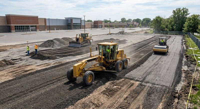 Parking Lot Gravel Repair in Utah County, UT