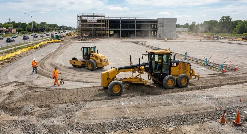 Parking Lot Gravel Repair in Layton, UT