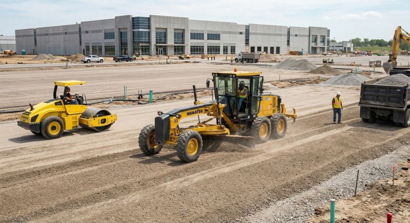 Parking Lot Leveling in Roswell, GA