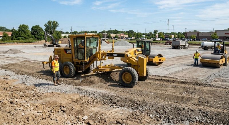 Parking Lot Leveling in Layton, UT