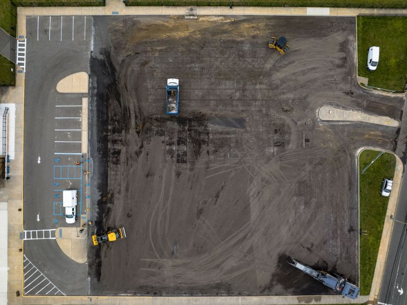 Parking Lot Leveling in Houston, TX