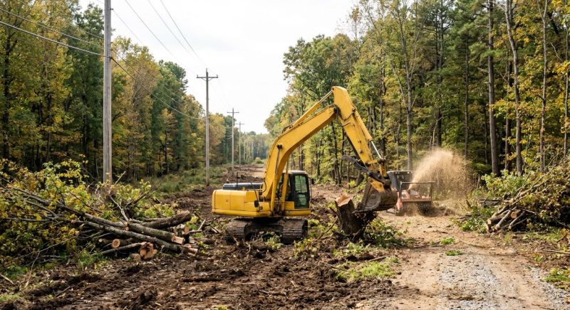 Pine Tree Clearing in Houston, TX