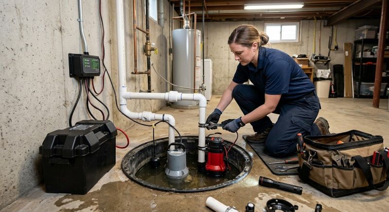Sump Pump Plumbing in Dothan, AL